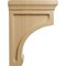 Ekena Millwork 2 1/2"W x 6"D x 8"H Medium Gomez Wood Bracket, Cherry BKTW02X06X08GOCH - alternate 2